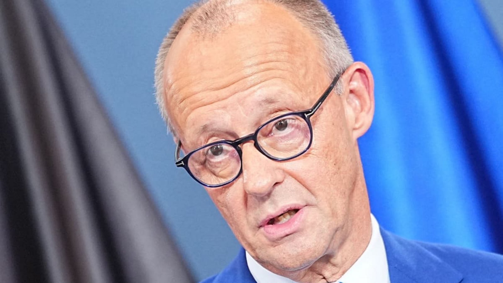 Bundeskanzler Friedrich Merz (CDU) spricht nach den Wahlen in Berlin und Mecklenburg-Vorpommern im Konrad-Adenauer-Haus.Michael Kappeler/dpa Bundeskanzler Friedrich Merz (CDU) spricht nach den Wahlen in Berlin und Mecklenburg-Vorpommern im Konrad-Adenauer-Haus.Michael Kappeler/dpa