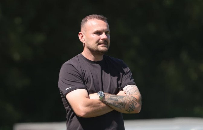 SGV-Trainer Kushtrim Lushtaku hat noch viel Arbeit vor sich.<span class='image-autor'>Baumann/Hansjürgen Britsch</span>