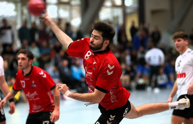 Enrique Hofferer hat gegen Tamm zehn der 24 Tore für den HC Metter-Enz erzielt, doch es reichte ganz knapp nicht zum Heimsieg. <span class='image-autor'>Foto: Archiv/Küppers</span>