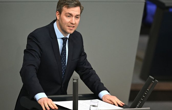 Frederik Bouffier (CDU) ist der Sohn des früheren hessischen Ministerpräsidenten Volker Bouffier.<span class='image-autor'>Elisa Schu/dpa</span>