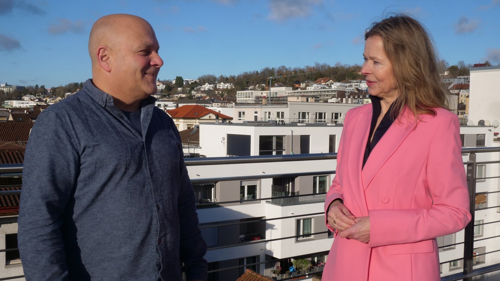 Frostige Zeiten kommen auf den Arbeitsmarkt im Enzkreis zu, befürchten die Vorsitzende der Geschäftsführung der Agentur für Arbeit Nagold-Pforzheim, Martina Lehmann, und Pressesprecher Stefan Gauß.  Foto: Friedrich
