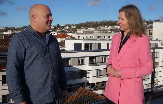 Frostige Zeiten kommen auf den Arbeitsmarkt im Enzkreis zu, befürchten die Vorsitzende der Geschäftsführung der Agentur für Arbeit Nagold-Pforzheim, Martina Lehmann, und Pressesprecher Stefan Gauß.  <span class='image-autor'>Foto: Friedrich</span>