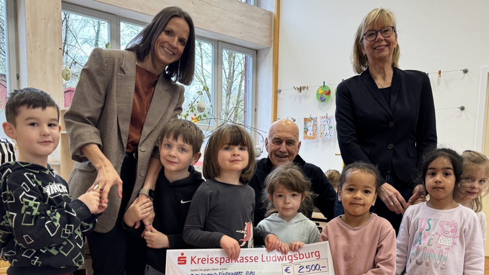 Freude bei den Sonnenkäfern in Vaihingen (von links): Rebecca Baier, Markus Naujack und Yvonne Krüger-Goertz. Foto: p