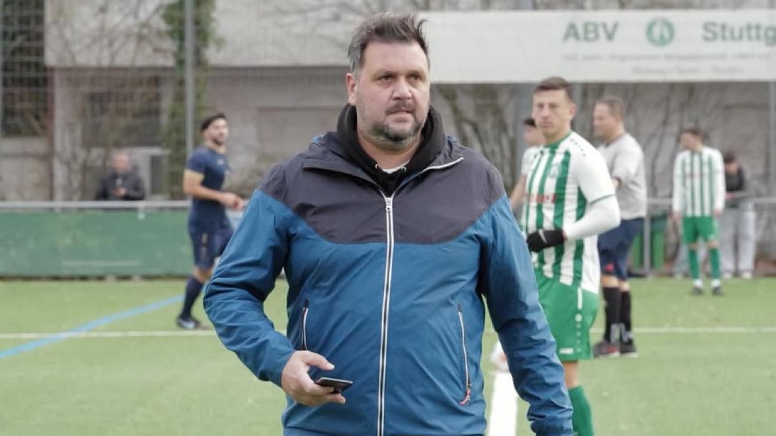Aus beim ABV Stuttgart: der Trainer Achim Häusler.Günter Bergmann Aus beim ABV Stuttgart: der Trainer Achim Häusler.Günter Bergmann