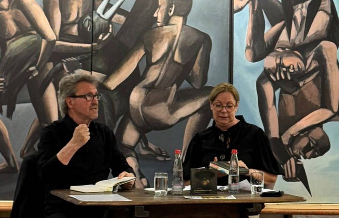 Der Wunsch nach Freiheit und freier Meinungsäußerung begleitet das Schaffen des Künstlers Hans-Hendrik Grimmling.  <span class='image-autor'>Foto: Petra Schmitt</span>