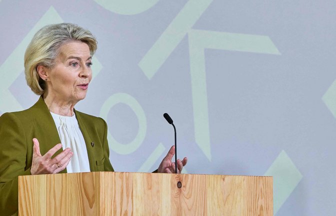 Ursula von der Leyen wird künftig mehr politisches Fingerspitzengefühl an den Tag legen müssen.<span class='image-autor'>Foto: AFP</span>