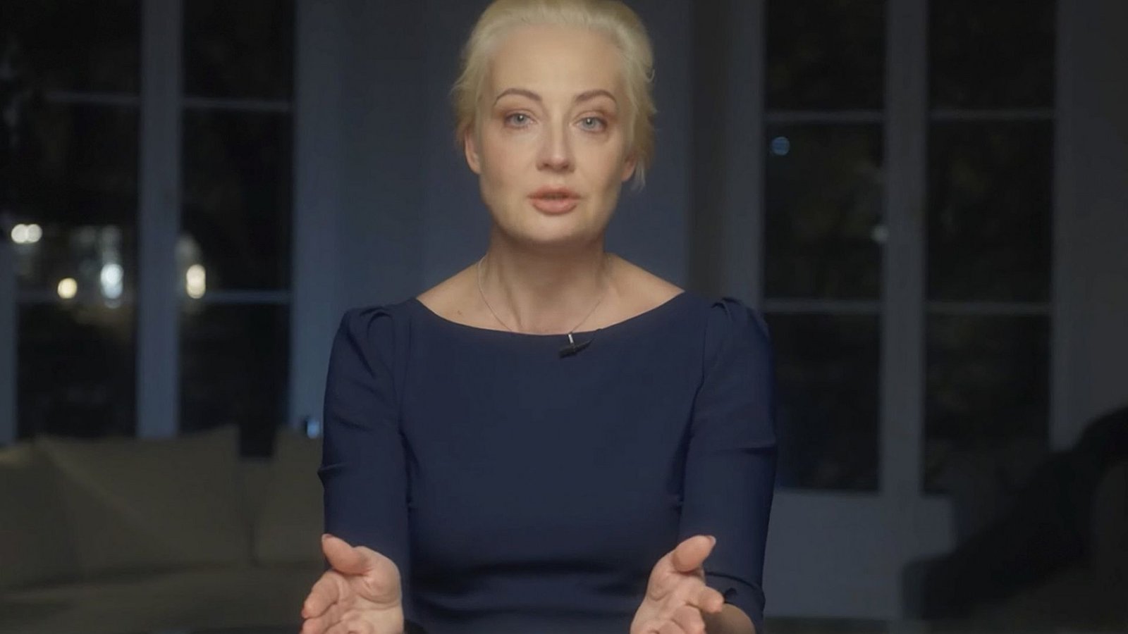 Julia Nawalnaja erhebt im Video schwere Vorwürfe gegen Putin.Foto: dpa/Uncredited Julia Nawalnaja erhebt im Video schwere Vorwürfe gegen Putin.Foto: dpa/Uncredited