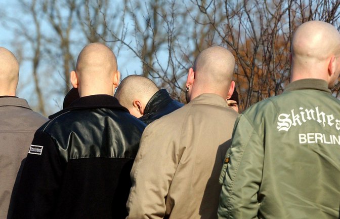 Mehr als 1100 rechtsextremistisch motivierte Gewalttaten erfasste das Bundeskriminalamt im vergangenen Jahr.<span class='image-autor'>Foto: dpa/Patrick Pleul</span>