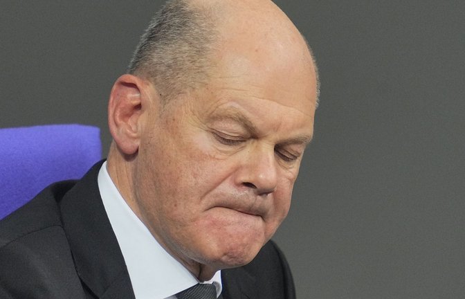 Sieht sich plötzlich Rassismus-Vorwürfen ausgesetzt: Bundeskanzler   Olaf Scholz (SPD).<span class='image-autor'>Foto: Michael Kappeler/dpa</span>