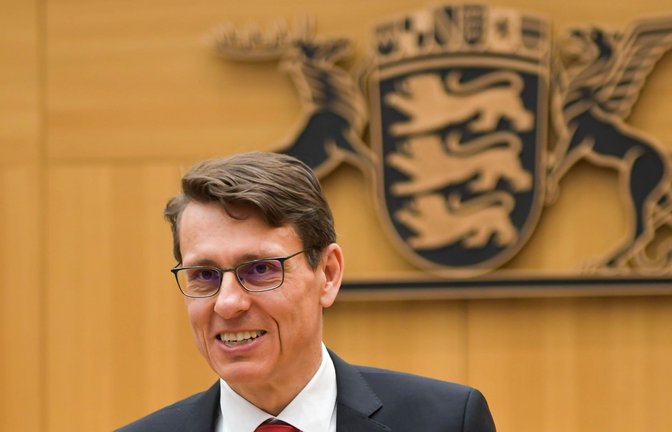 Andreas Singer, Präsident des Oberlandesgerichtes Stuttgart: „Recht ist das Fundament für Freiheit, Sicherheit und sozialen Frieden“<span class='image-autor'>Foto: LICHTGUT/Max Kovalenko</span>