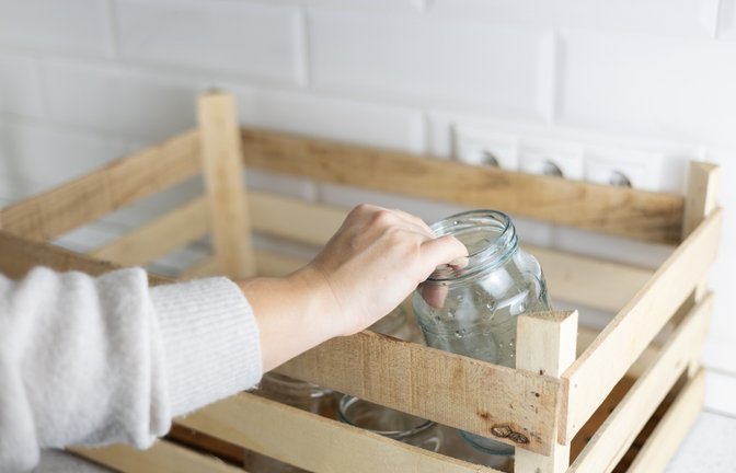 So neutralisieren Sie Gerüche in Gläsern.<span class='image-autor'>Foto: Lebedko Inna / shutterstock.com</span>