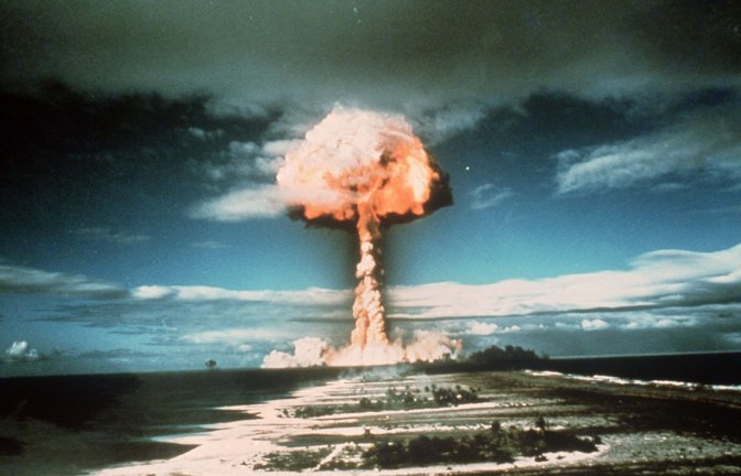 Ungeheure Zerstörungskraft: Französischer Atomtest im Jahr 1971.<span class='image-autor'>Foto: / dpa</span>
