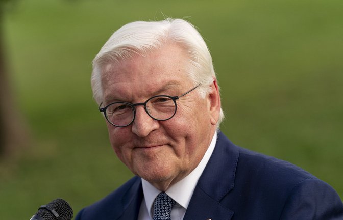 Wandel durch Handel war ein Leitmotiv des damaligen deutschen Außenministers Frank-Walter Steinmeier.<span class='image-autor'>Foto: dpa/Andrew Harnik</span>