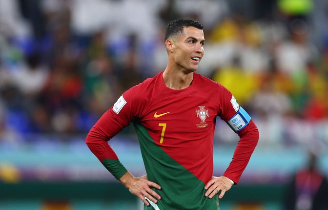 Cristiano Ronaldo beim WM-Auftakt mit Portugal gegen Ghana.<span class='image-autor'>Foto: dpa/Tom Weller</span>