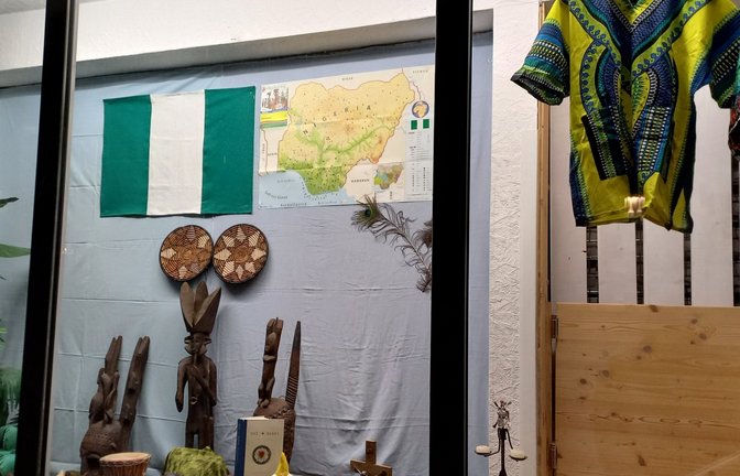 Schaufenster des Dorfladens in Enzweihingen.  <span class='image-autor'>Foto: Pfisterer</span>