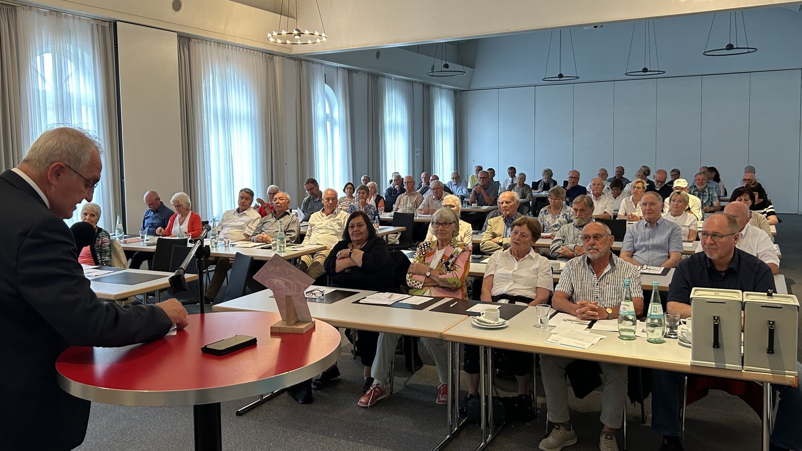 Gut besuchte Mitgliederversammlung bei der Senioren-Union im Kreis Ludwigsburg. Foto: p Gut besuchte Mitgliederversammlung bei der Senioren-Union im Kreis Ludwigsburg. Foto: p