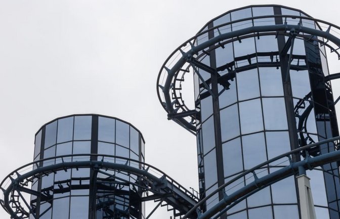 Die Achterbahn Euro-Mir ist im Europa-Park zu sehen.<span class='image-autor'>Philipp von Ditfurth/dpa</span>