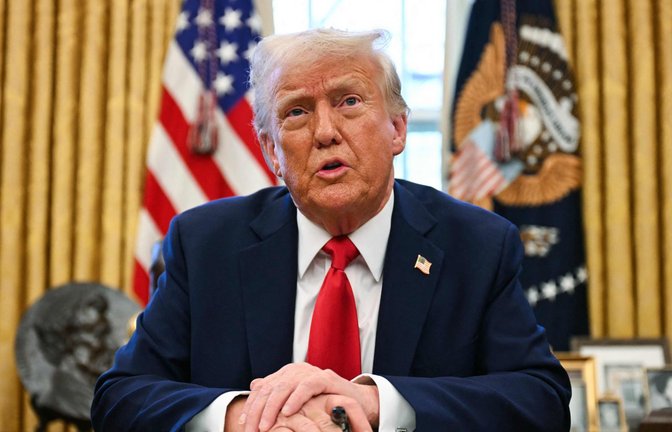 US-Präsident Donald Trump hat sich für ein neues Nuklearabkommen mit dem Iran ausgesprochen.<span class='image-autor'>Foto: AFP/JIM WATSON</span>