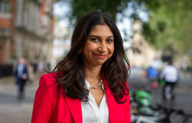 Offenbar gefeuert: Innenministerin Suella Braverman (Archivbild)<span class='image-autor'>Foto: IMAGO/ZUMA Wire/IMAGO/Tayfun Salci</span>