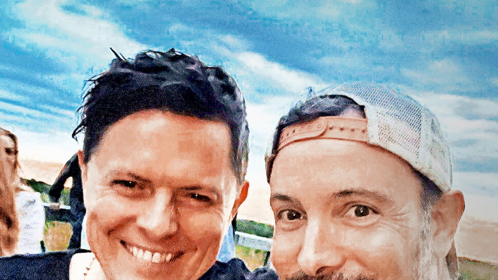 Eric Gauthier und Patrick Michael Kelly (links) haben sich vor fünf Jahren auf Sylt kennengelernt.Foto: privat Eric Gauthier und Patrick Michael Kelly (links) haben sich vor fünf Jahren auf Sylt kennengelernt.Foto: privat