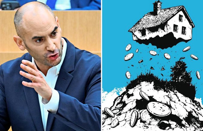 Das Haus von Finanzminister Danyal Bayaz hat mit dem Transparenzregister für Grundsteuer-Hebesätze den Städten und Gemeinden offenbar keinen Gefallen getan.<span class='image-autor'>Foto: Bernd Weißbrod/dpa, KI/Midjourney/Ruckaberle</span>