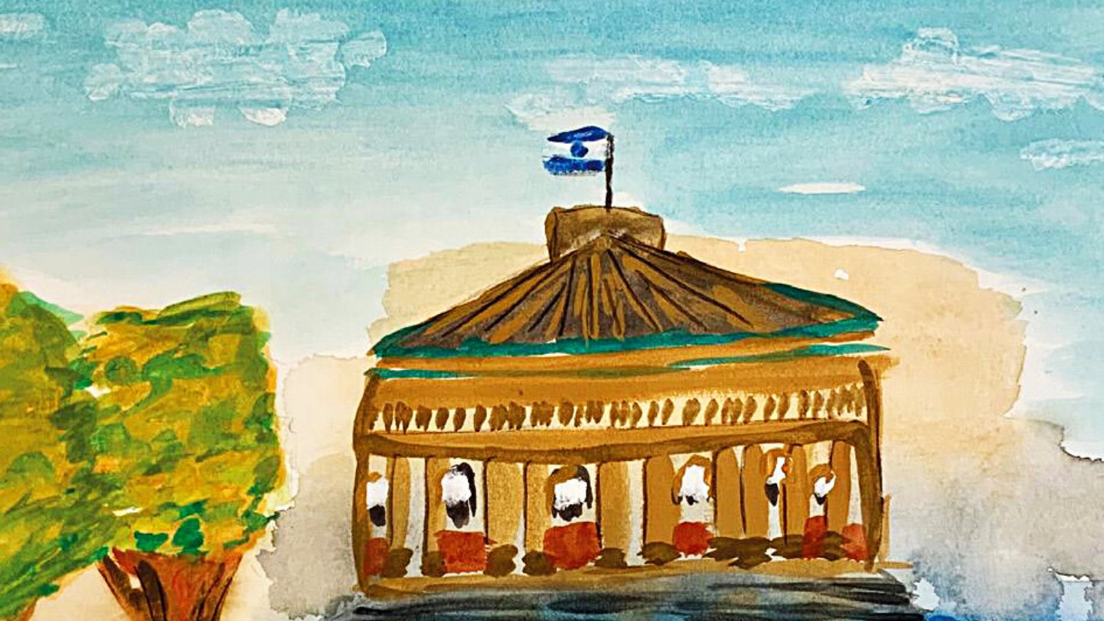 Ob die Kirche am Feuersee, die Blumen im Höhenpark oder das Opernhaus: Kinder haben für „Stuttgart, das sind wir“ ihre Lieblingsplätze gemalt.Foto: Forum der Kulturen/China-Kulturkreis e.V.