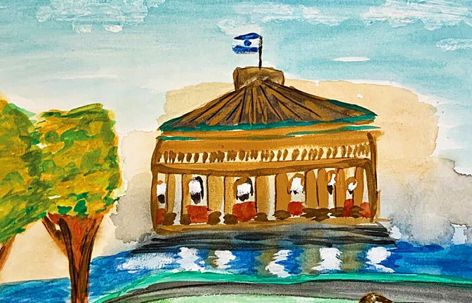 Ob die Kirche am Feuersee, die Blumen im Höhenpark oder das Opernhaus: Kinder haben für „Stuttgart, das sind wir“ ihre Lieblingsplätze gemalt.<span class='image-autor'>Foto: Forum der Kulturen/China-Kulturkreis e.V.</span>