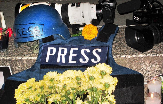 Der Gaza-Streifen ist  das gefährlichste Gebiet für  Journalisten weltweit gewesen. (Symbolbild)<span class='image-autor'>Foto: picture alliance/dpa/Zuma Press/Bruce Cotler</span>