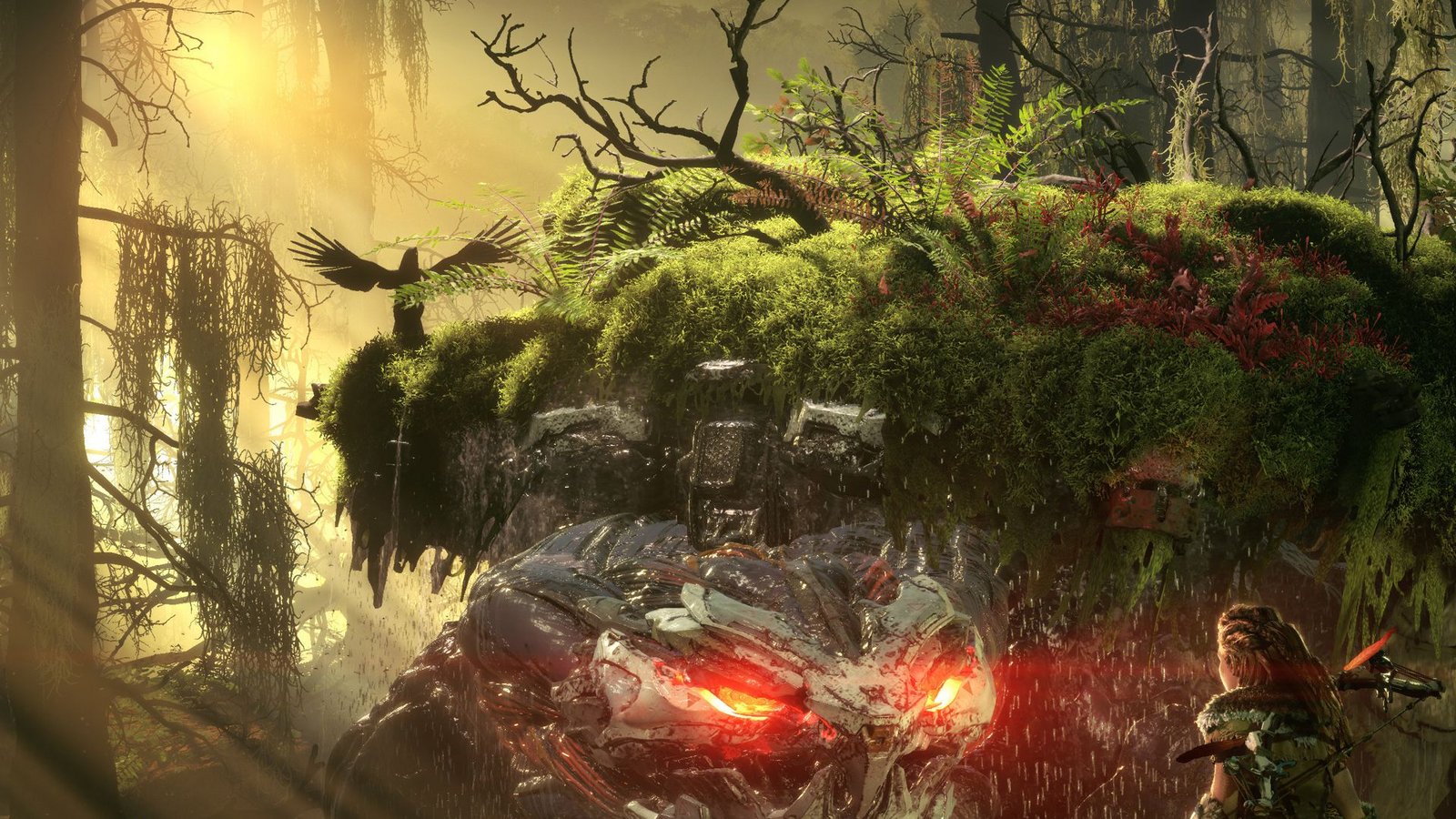 Die Maschinen sind in Horizon 2: Forbidden West noch einmal größer...Foto: Guerilla Games Die Maschinen sind in Horizon 2: Forbidden West noch einmal größer...Foto: Guerilla Games