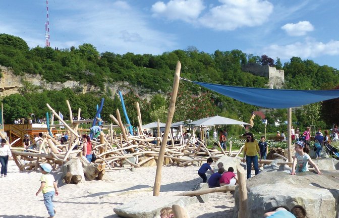 Rund 550 000 Personen haben die Gartenschau in Mühlacker zwischen Mai und September 2015 besucht. Aus einem kaum genutzten Gebiet wurde ein Stadtpark. Archivfoto: Stadt Mühlacker