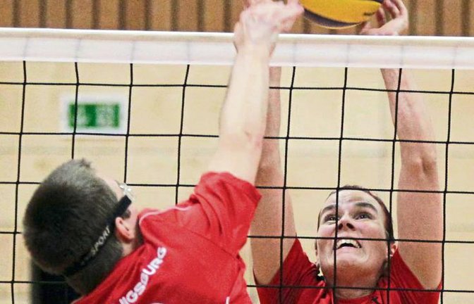 Anja Wittig gehört zum seit Jahren praktisch unveränderten Kader der VSG Gündelbach, die im Raum Vaihingen die höchstklassige Volleyballmannschaft stellt. Foto: Archiv/Bürkle