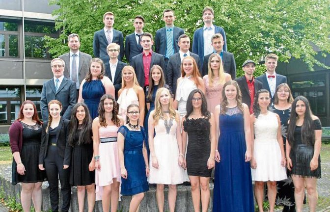 Am Samstag erhielten die Schüler ihre Abiturzeugnisse.  Foto: Stahlfeld