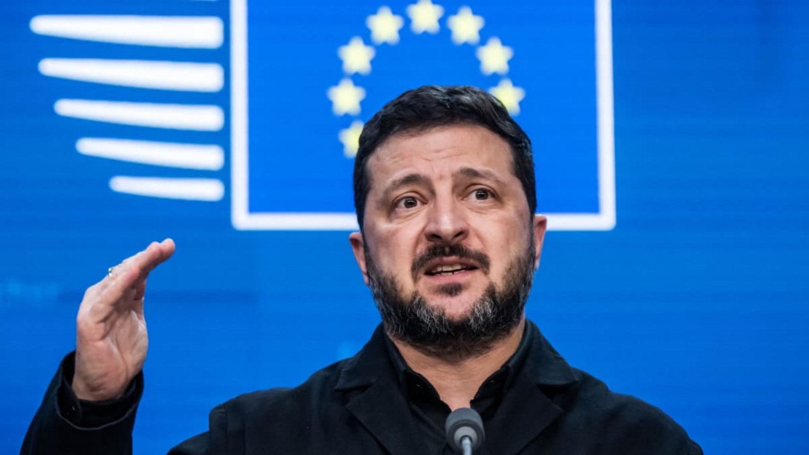 Wolodymyr Selenskyj will bei Gesprächen über die Zukunft der Ukraine mitreden.Michael Kappeler/dpa Wolodymyr Selenskyj will bei Gesprächen über die Zukunft der Ukraine mitreden.Michael Kappeler/dpa