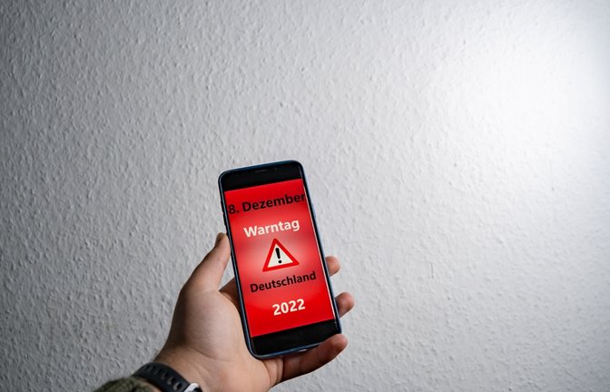 Die Test-Warnmeldung erreichte heute nicht alle Smartphones.<span class='image-autor'>Foto: Muhanad A / shutterstock.com</span>