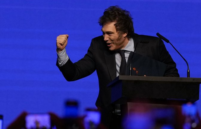 Javier Mileis Kettensägen-Politik hat für viele Menschen gravierende Folgen.<span class='image-autor'>Foto: dpa/Natacha Pisarenko</span>