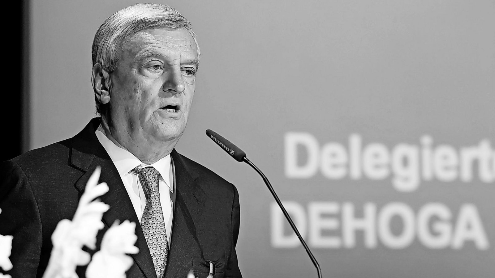 Ernst Fischer bei einer Rede im Jahr 2011Foto: dpa/Michael Reichel