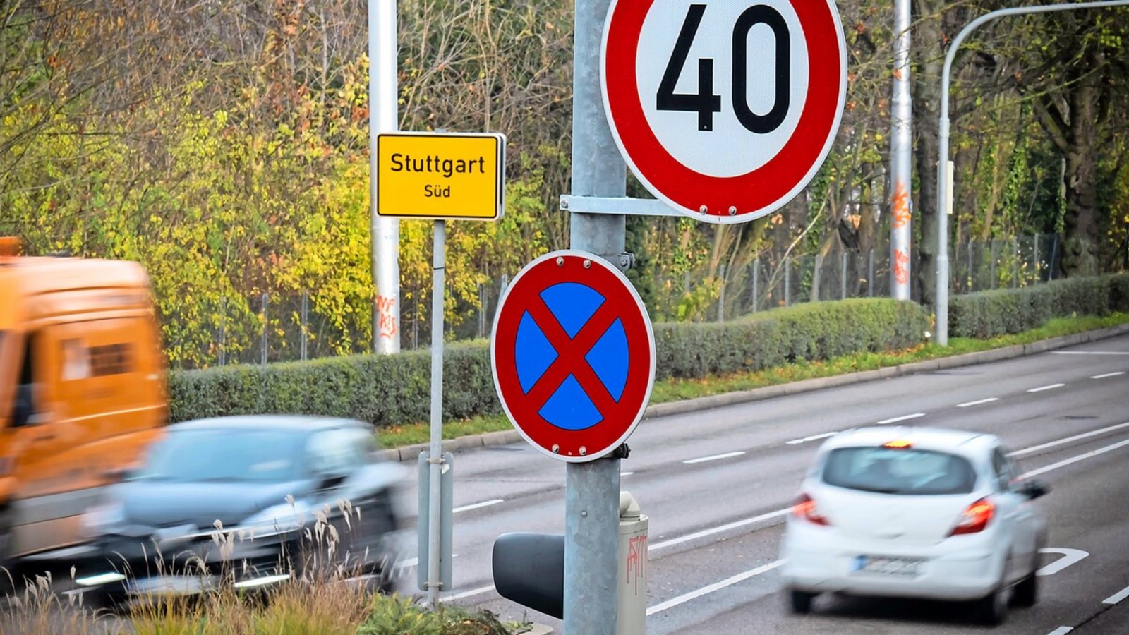 Tempo 40 gilt in weiten Teilen des Stuttgarter Straßennetzes als erlaubte Höchstgeschwindigkeit.Foto: Tempo 40 gilt in weiten Teilen des Stuttgarter Straßennetzes als erlaubte Höchstgeschwindigkeit.Foto: 