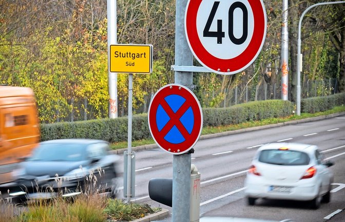 Tempo 40 gilt in weiten Teilen des Stuttgarter Straßennetzes als erlaubte Höchstgeschwindigkeit.<span class='image-autor'>Foto: &nbsp;</span>