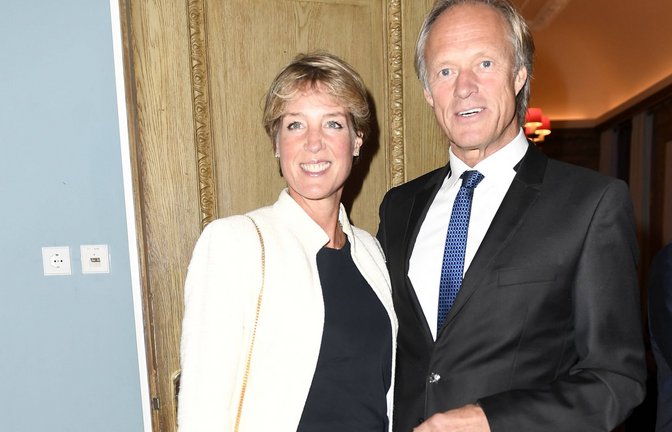Christina Block und Gerhard Delling 2024 in Hamburg.<span class='image-autor'>Foto: IMAGO/Marja</span>