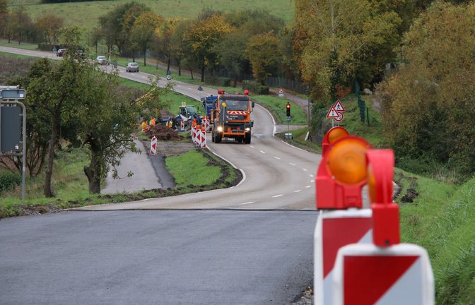 Zwischen dem Abzweig nach Spielberg und Hohenhaslach ist ab Montag die Landesstraße gesperrt. <span class='image-autor'>Foto: Bögel</span>