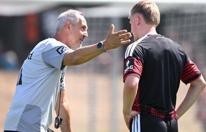 Eintracht Frankfurt trifft in einem Testspiel auf Trabzonspor.<span class='image-autor'>Florian Wiegand/dpa</span>