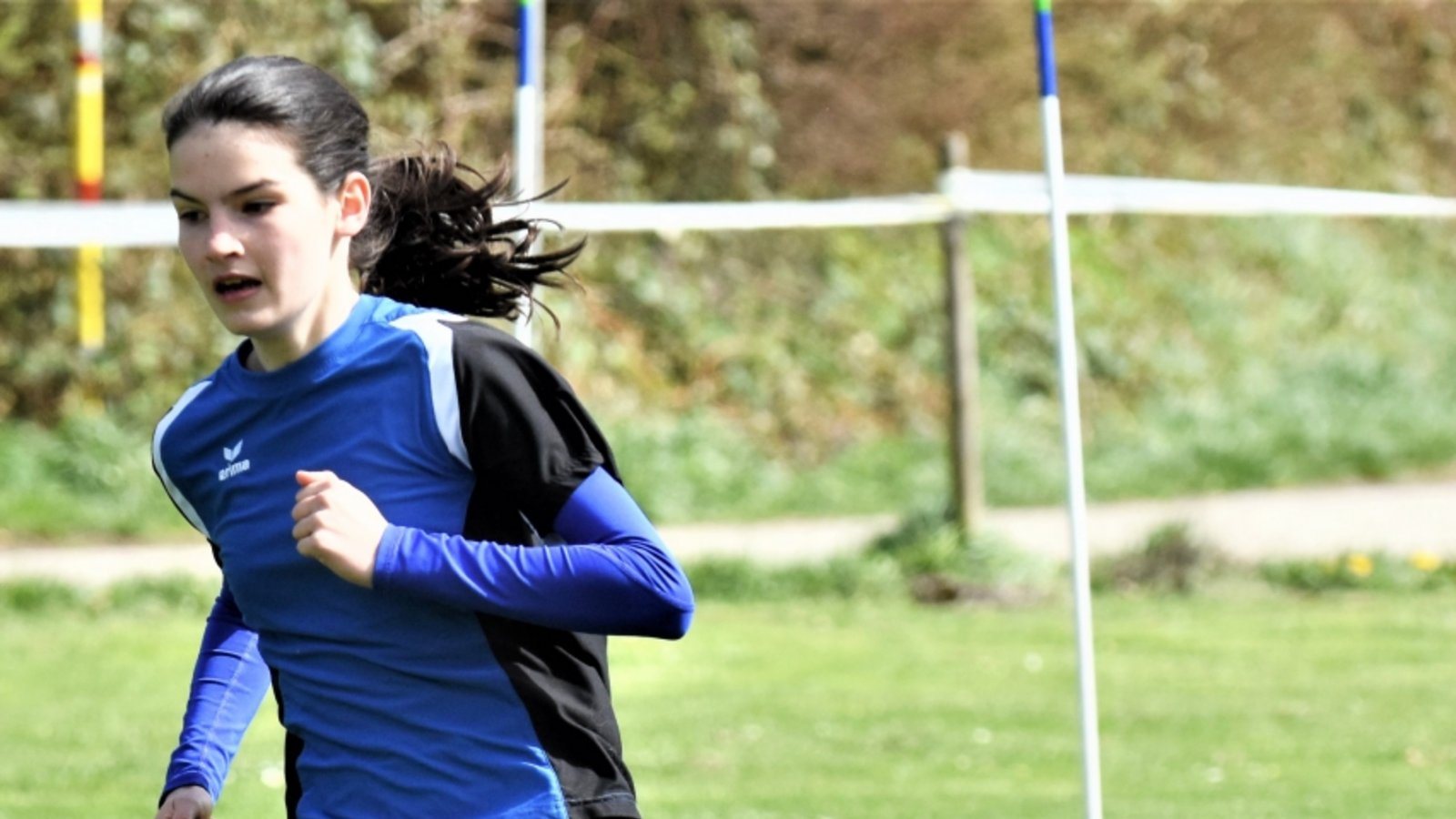Chiara Heidinger mit Linus. Foto: privat