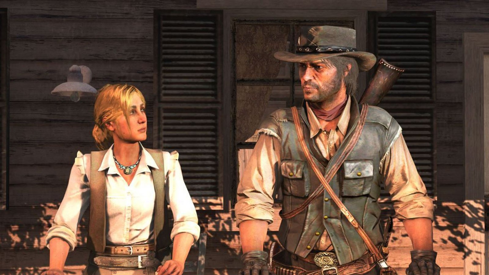 Der ehemalige Outlaw wird in eine Geschichte aus Rache und Verrat verwickelt.Foto: Rockstar Games Der ehemalige Outlaw wird in eine Geschichte aus Rache und Verrat verwickelt.Foto: Rockstar Games