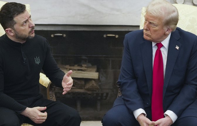 Das Treffen zwischen Selenskyj und Trump ist für Sonntag geplant. (Archivbild)<span class='image-autor'>Foto: dpa/Mystyslav Chernov</span>