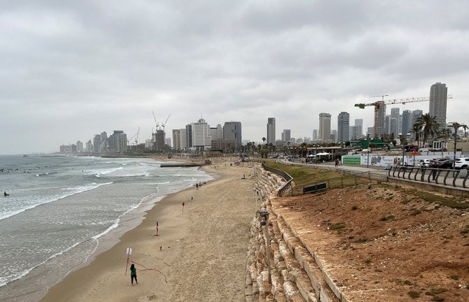 Die Küstenmetropole Tel Aviv war zum ersten Mal seit vier Monaten wieder Ziel der Hamas.<span class='image-autor'>Foto: dpa/Sara Lemel</span>