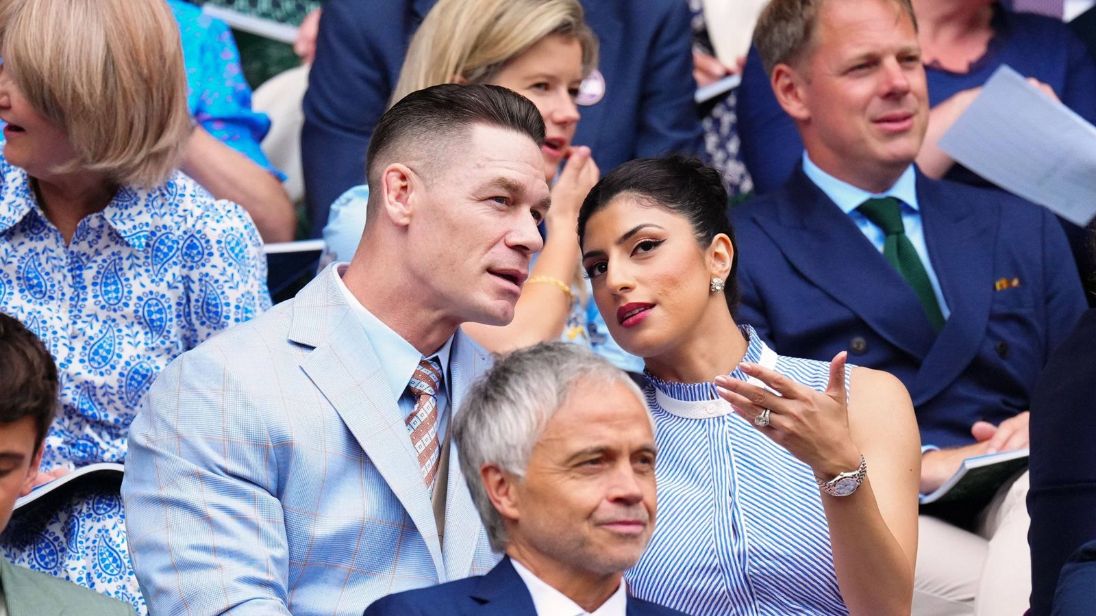 ... genauso wie die Wrestling-Ikone John Cena und seine Frau Shay Shariatzadeh oder...Foto: IMAGO/Shutterstock