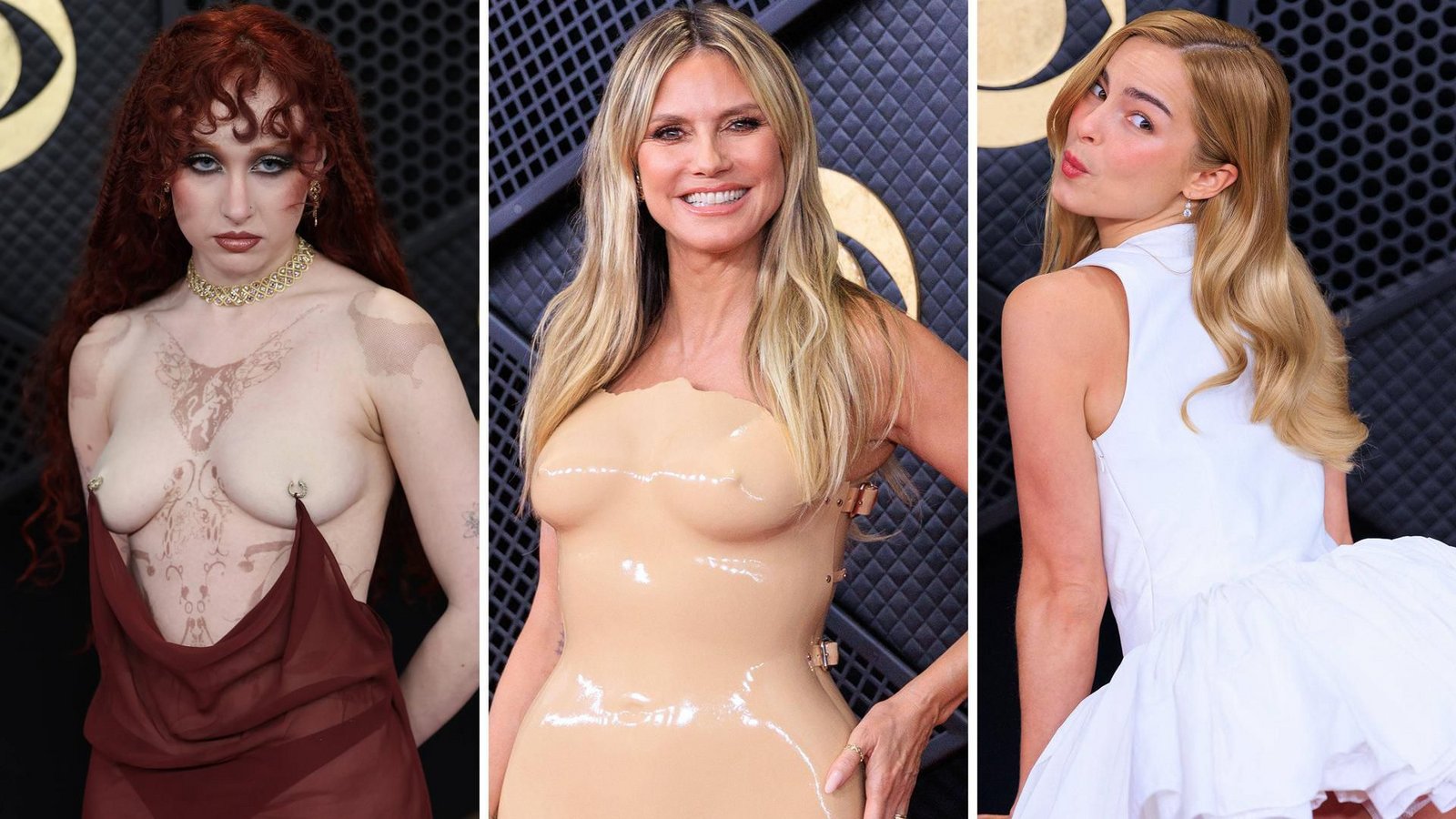 Egal ob Chappell Roan, Heidi Klum oder Addison Rae: Die Stars zeigen auf dem Roten Teppich viel nackte Haut.Foto: IMAGO/ZUMA Press Wire Egal ob Chappell Roan, Heidi Klum oder Addison Rae: Die Stars zeigen auf dem Roten Teppich viel nackte Haut.Foto: IMAGO/ZUMA Press Wire