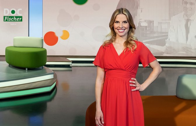 Moderatorin Julia Fischer.<span class='image-autor'>Foto: SWR/Patricia Neligan</span>
