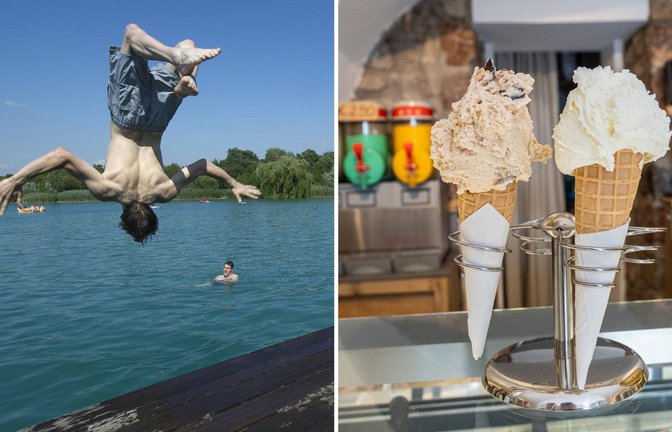 Egal ob Badesee oder Eiscafé – im Sommer ist der Wunsch nach Erfrischung bei vielen Menschen groß.<span class='image-autor'>Foto: mago stock&people/Michael Bihlmayer</span>