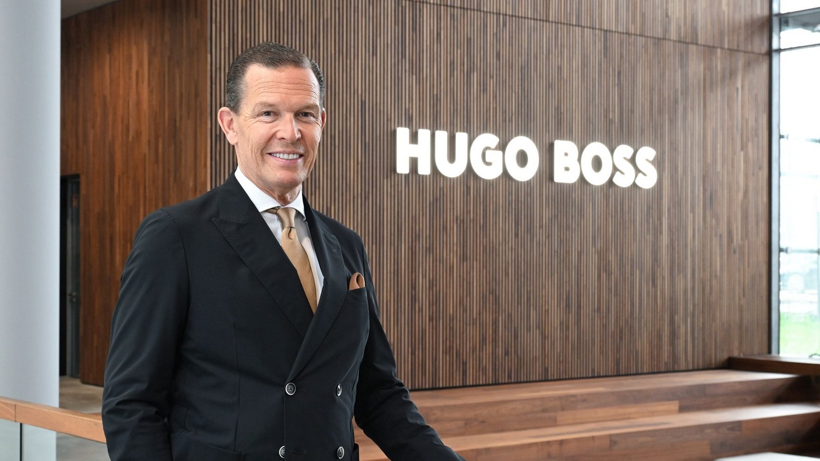 Daniel Grieder ist der Vorstandsvorsitzende des Modekonzerns Hugo Boss.Foto: Bernd Weißbrod/dpa